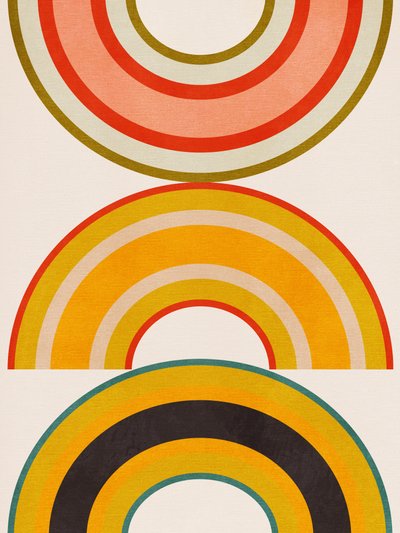 Rainbow Suns 6 av Ana Rut Bre