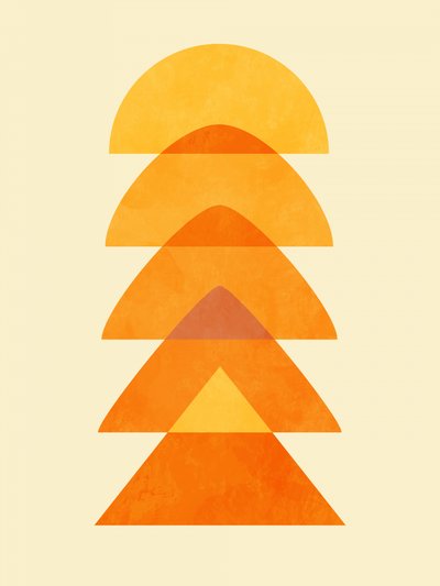 Spring Mid Rhapsody Orange 5 av Ana Rut Bre
