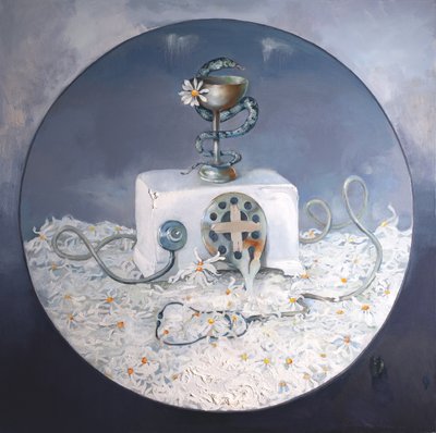 Prästkragar – medicinska symboler av Anastasiia Grygorieva