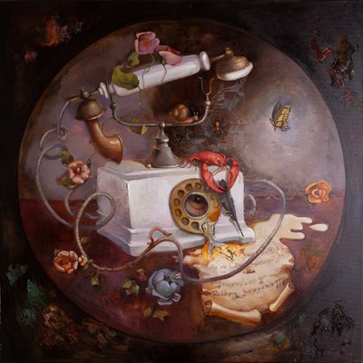 Surrealistisk telefonvision av Anastasiia Grygorieva