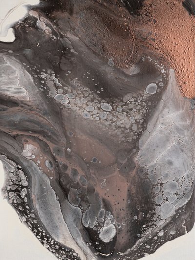 Flödet av smält koppar av Anastasiya Devochkina