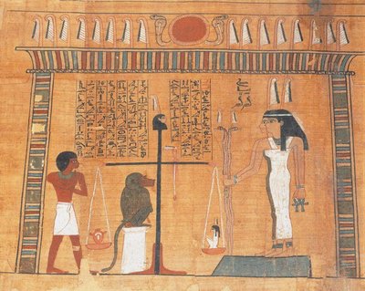 De dödas bok av Ancient Egypt