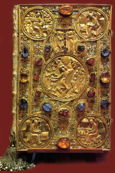 Tsar Ivan IV den förskräckliges evangeliebok, 1571 av Ancient Russian Art