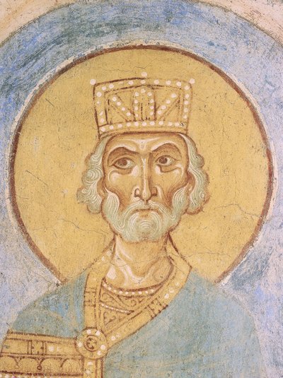 Kung David, 1100-talet av Ancient Russian frescos