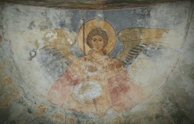 Ärkeängeln Mikael, 1100-talet av Ancient Russian frescos