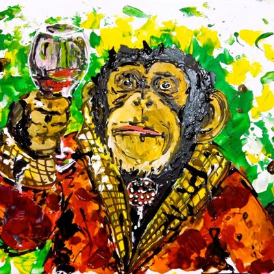 Dapper Monkey Toast av Anda Bieza