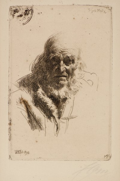 Chef för en gammal man av Anders Leonard Zorn