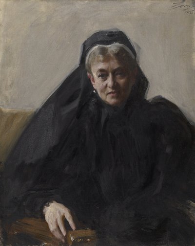 Maria Sheldon Scammon, 1895 av Anders Leonard Zorn