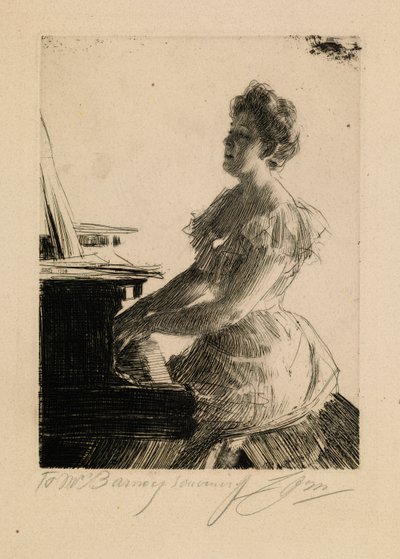 Mary Hardin av Anders Leonard Zorn