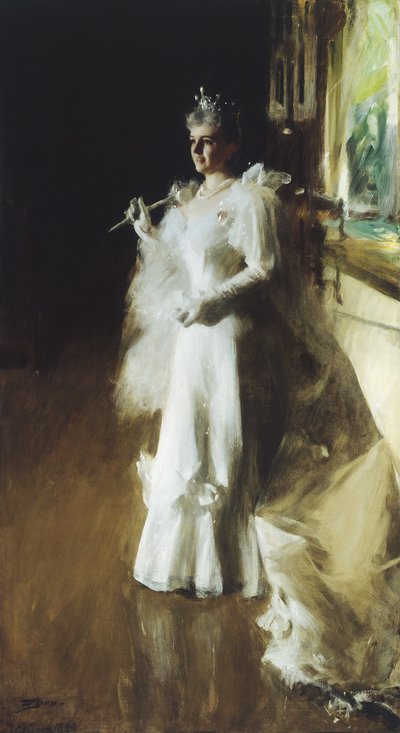 Mrs. Potter Palmer, 1893 av Anders Leonard Zorn