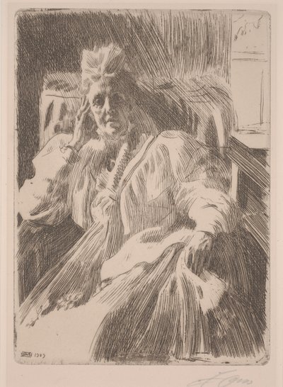 Drottning Sofia av Sverige av Anders Leonard Zorn