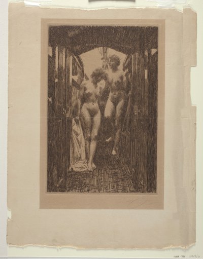 Skåpet av Anders Leonard Zorn