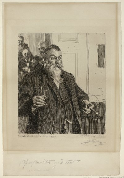 En Toast II av Anders Leonard Zorn
