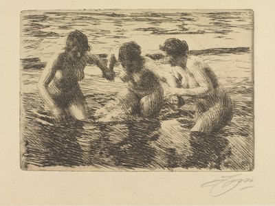 Mot strömmen av Anders Zorn