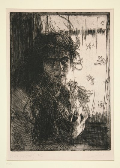 En irländsk tjej eller Annie av Anders Leonard Zorn