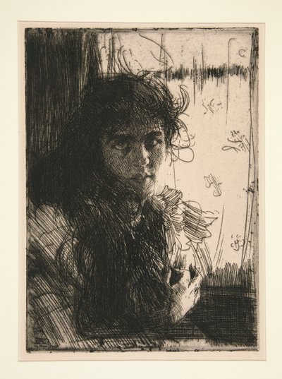 En irländsk tjej eller Annie av Anders Leonard Zorn