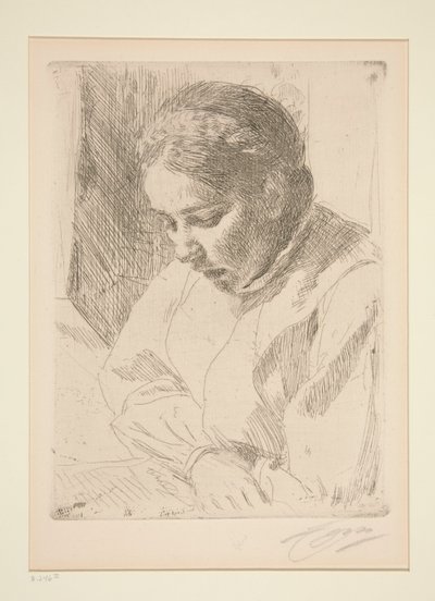 Vid bön av Anders Leonard Zorn