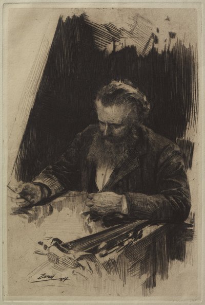 Axel Herman Hägg III av Anders Zorn