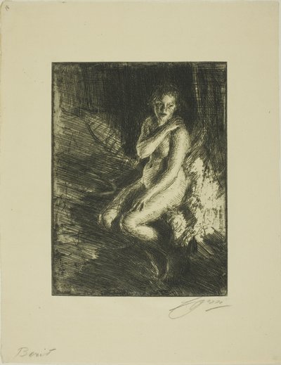 Berit av Anders Leonard Zorn