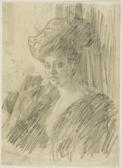 Betty Nansen av Anders Leonard Zorn