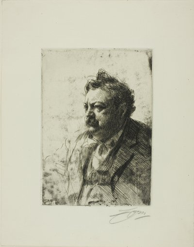 Billy Mason av Anders Leonard Zorn
