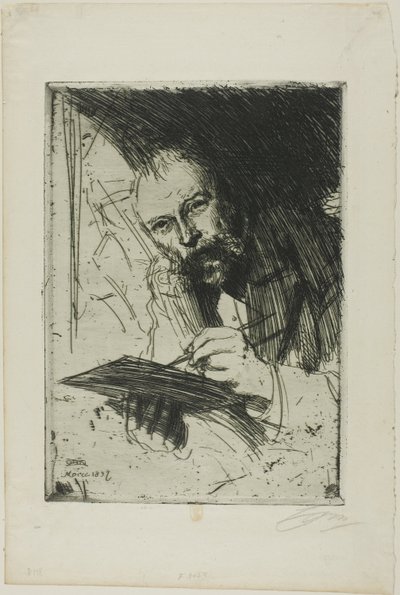 Carl Larsson av Anders Leonard Zorn
