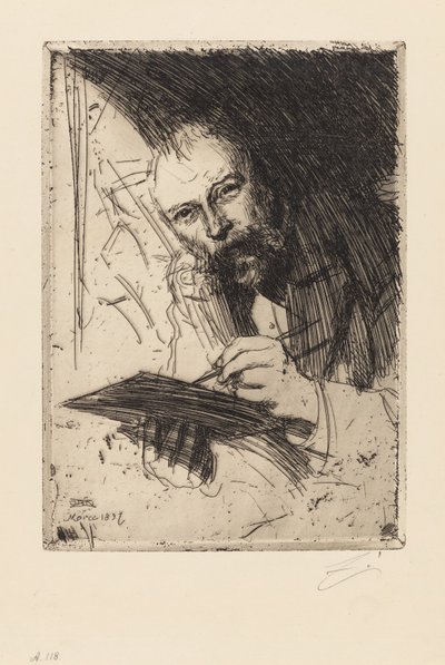 Carl Larsson av Anders Zorn