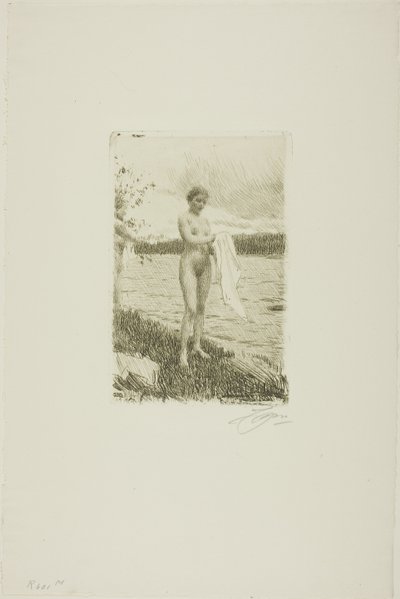 Dalälven av Anders Leonard Zorn