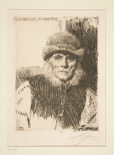 Dalkarlsk bonde av Anders Zorn