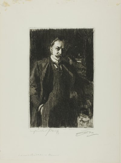 E.R. Bacon av Anders Leonard Zorn