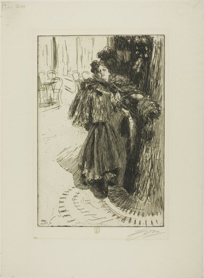 Effet de Nuit III av Anders Leonard Zorn