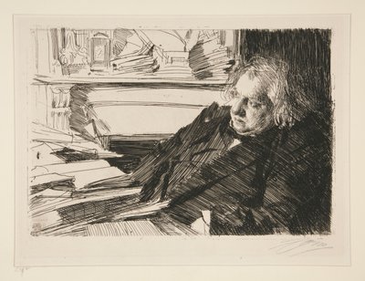 Ernest Renan av Anders Leonard Zorn
