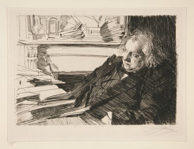 Ernest Renan av Anders Zorn