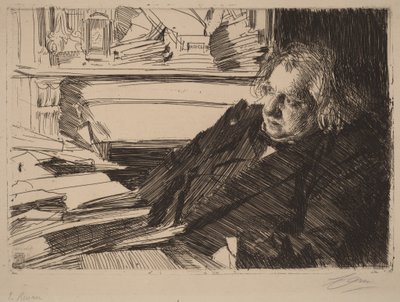 Ernest Renan av Anders Zorn