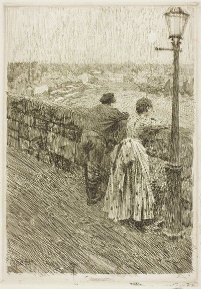 Fiskare i Saint Ives av Anders Leonard Zorn