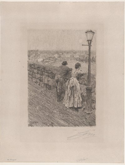 Fiskare i Saint Ives av Anders Zorn