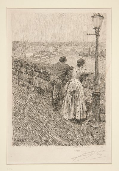 Fiskare vid St. Ives av Anders Leonard Zorn