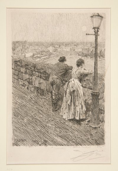 Fiskare i St. Ives av Anders Zorn