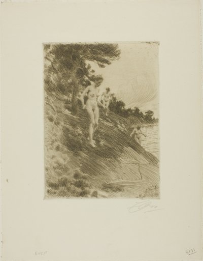 Skrämd av Anders Leonard Zorn