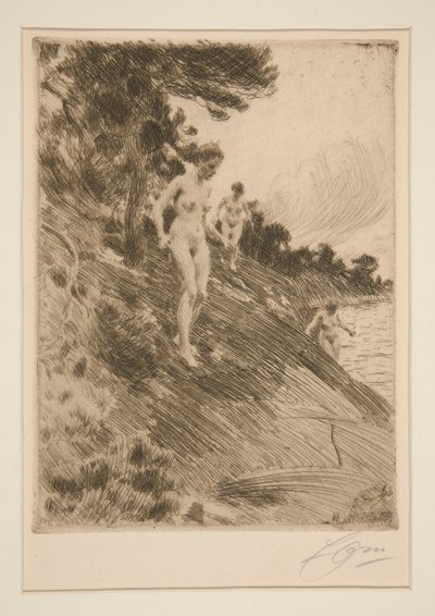 Skrämd av Anders Leonard Zorn