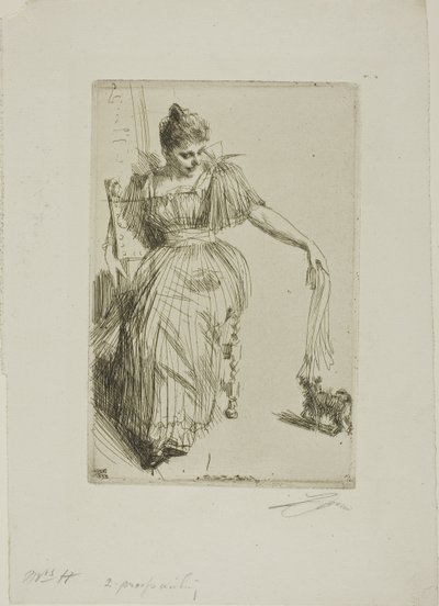 Gerida Hajibarg e av Anders Leonard Zorn