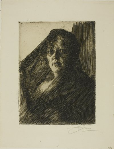 Gerda Lundequist av Anders Leonard Zorn
