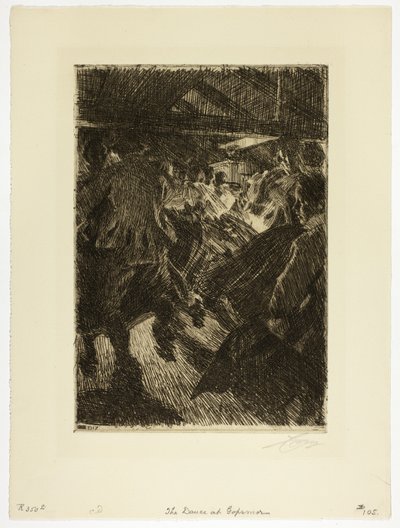 Gopsmor Stuga av Anders Leonard Zorn