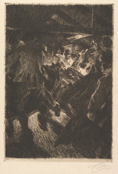 Gopsmor Stuga av Anders Leonard Zorn