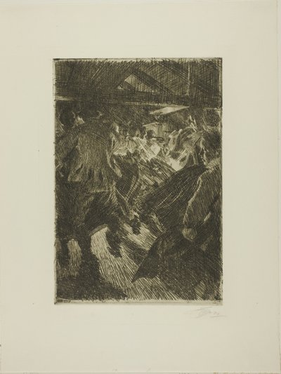 Gopsmor Stuga av Anders Leonard Zorn