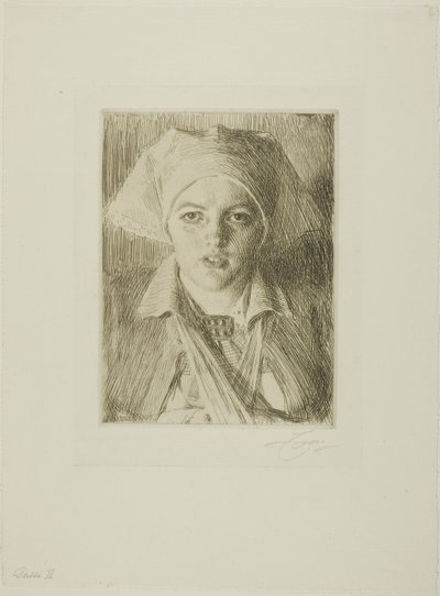 Gulli II av Anders Leonard Zorn