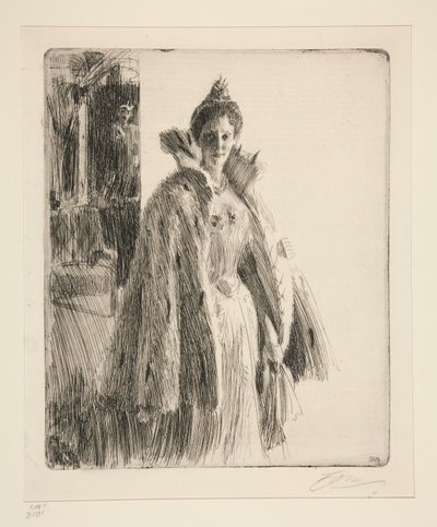 H.R.H. Prinsessan Ingeborg av Sverige II av Anders Leonard Zorn