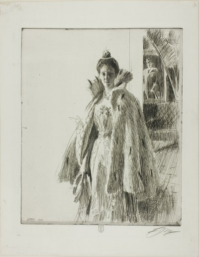H. R. H. Prinsessan Ingeborg av Sverige I av Anders Leonard Zorn