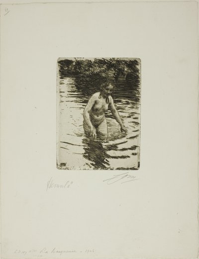 Hemula II av Anders Leonard Zorn