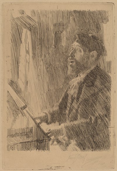 J.B. Faure av Anders Leonard Zorn